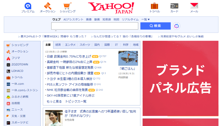 ブランドパネル